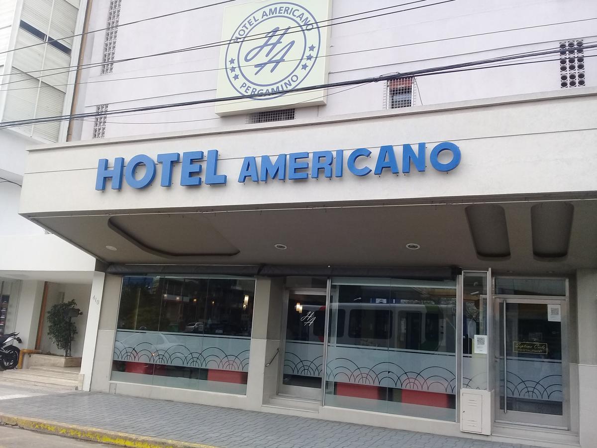 Hotel Americano Pergamino Bagian luar foto